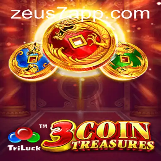 Descubra as Aventuras de 3CoinTreasures em ZEUS7.BET